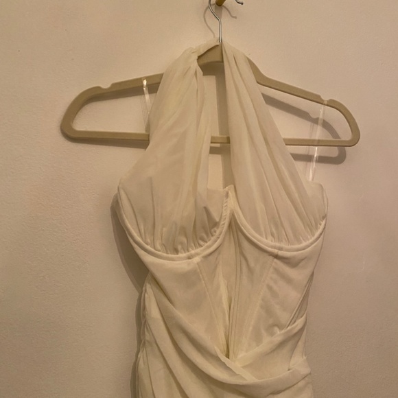 House of CB White One-Shoulder Dress - Picture 6 of 10